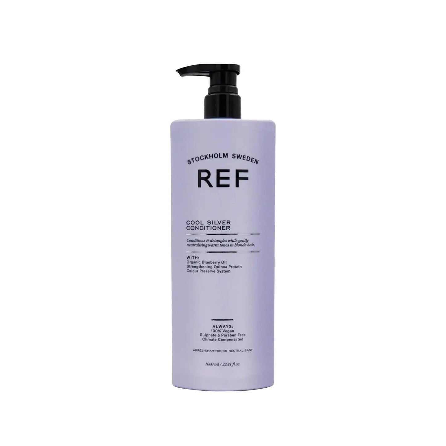 REF Cool Silver Conditioner Neutralizes Brassy Tones 1000 ml