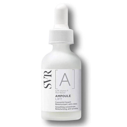 SVR Anti-Aging Ampoule Lift Serum 30ml - Reduces Fine Lines & Wrinkles, Mature Skin Skincare