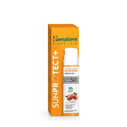 Himalaya Sun Protect+ Ultra Light SPF50 Sunscreen Gel 50g