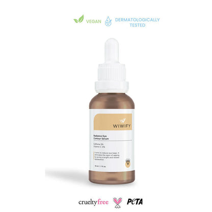 Wiwify Brightening Eye Contour Serum with Caffeine & Vitamin C 30 ml