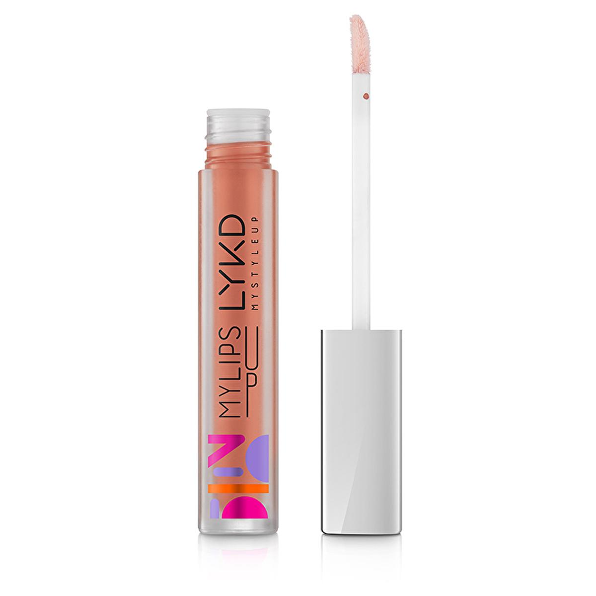 LYKD Intense Rose Liquid Matte Lipstick: Long-Lasting, Comfortable Velvet Lip Color - Non-Drying Formula