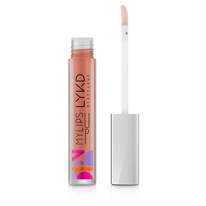 LYKD Intense Rose Liquid Matte Lipstick: Long-Lasting, Comfortable Velvet Lip Color - Non-Drying Formula