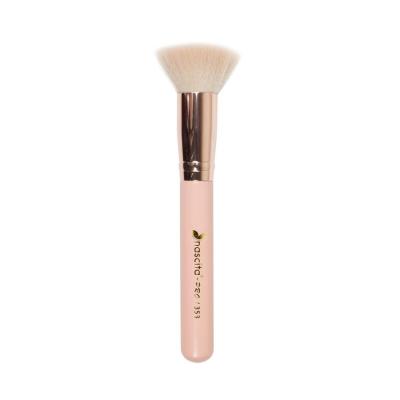 Nascita Soft Colors Kabuki Foundation Brush - 353: Anti-Bacterial, Synthetic Bristles for Flawless Liquid Foundation Application