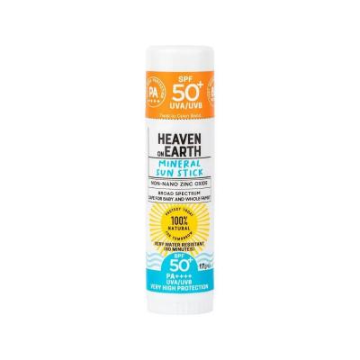 Heaven On Earth Mineral Sun Stick SPF50+ - Portable Sun Protection with SPF50+ for Outdoor Enthusiasts