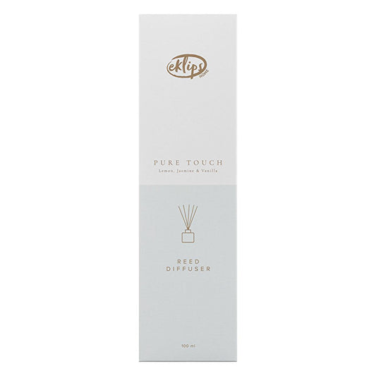 Eklips 100ml Reed Diffuser Pure Touch Floral Musk Scent Home Fragrance