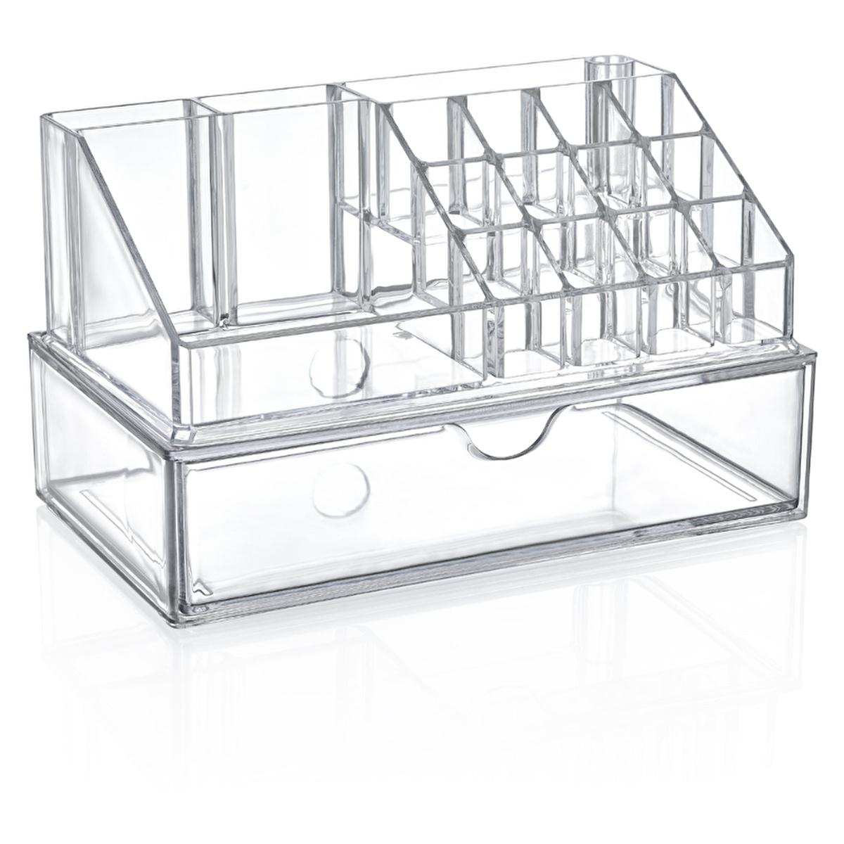 Bee Drawer Organizer Set - Crystal Material Storage Solution for Home Organization