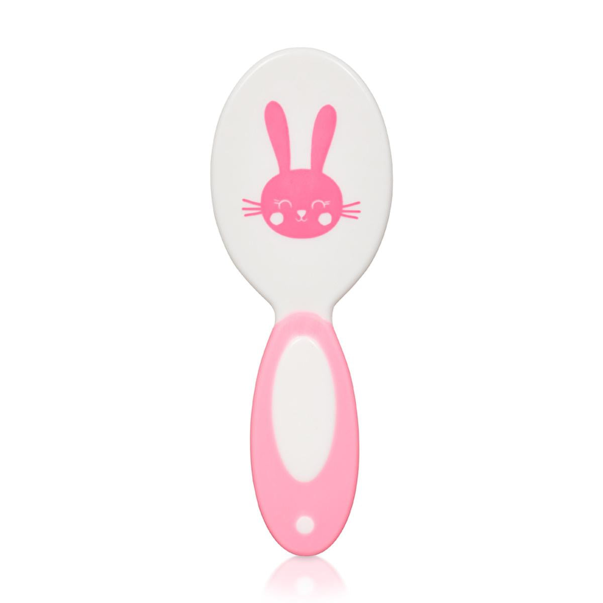 Eklips Baby Hair Brush and Comb Set - Natural Bristle Brush & Round-Tipped Comb for Gentle Infant Hair Care