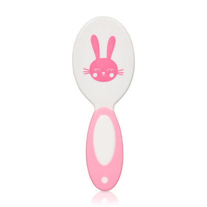 Eklips Baby Hair Brush and Comb Set - Natural Bristle Brush & Round-Tipped Comb for Gentle Infant Hair Care