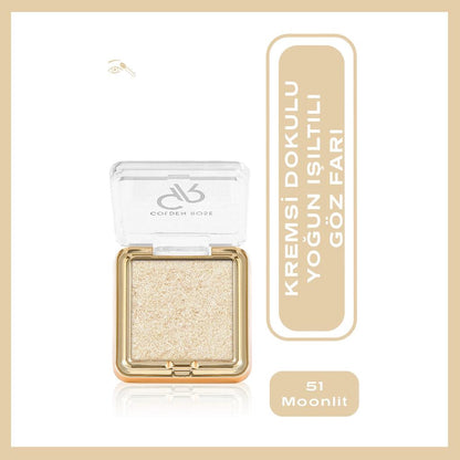 Golden Rose Sparkle Glow Eyeshadow in 51 Moonlit 2.5g