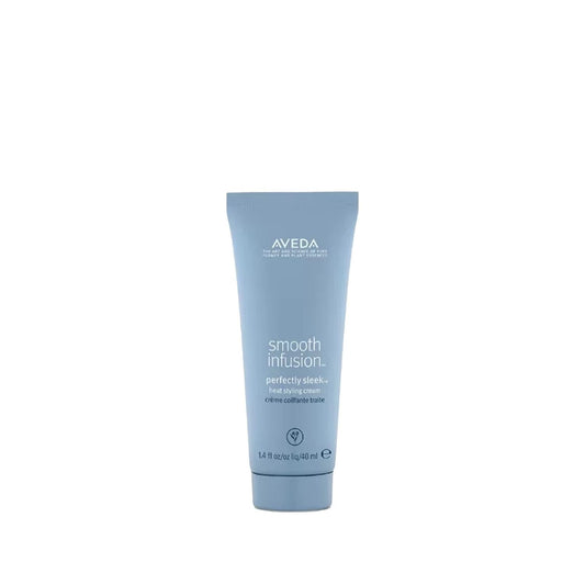 Aveda Smooth Infusion: Heat Protectant Cream for Sleek, Frizz-Free Hair - 40ml Travel Size