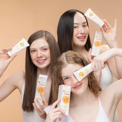 Pure Choice SPF 50+ Sunscreen Cream for Daily Protection 50ml