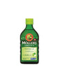 Möller's Cod Liver Oil Supplement with Omega-3, Vitamins A, D, E - Natural Apple Flavor for Heart, Brain Health - 8.45 fl oz