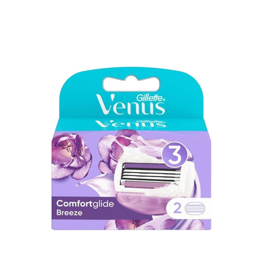 Gillette Gillette Venus Comfortglide Breeze Replacement Razor Blades for Women - Pack of 2