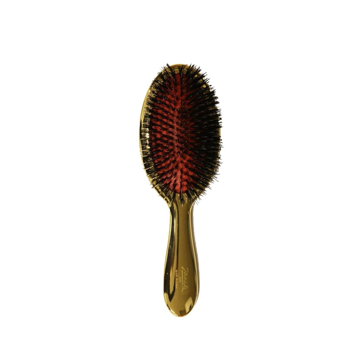 Janeke Gold Cushion Hairbrush with Nylon Bristles
