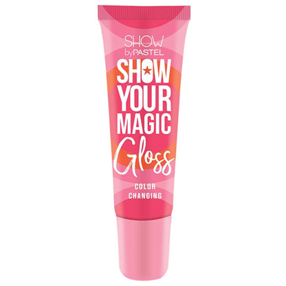 Show By Pastel Show Your Magic pH Lip Gloss - Vegan, Cruelty-Free, Non-Sticky, Natural Pink Color & Hydrating Shine
