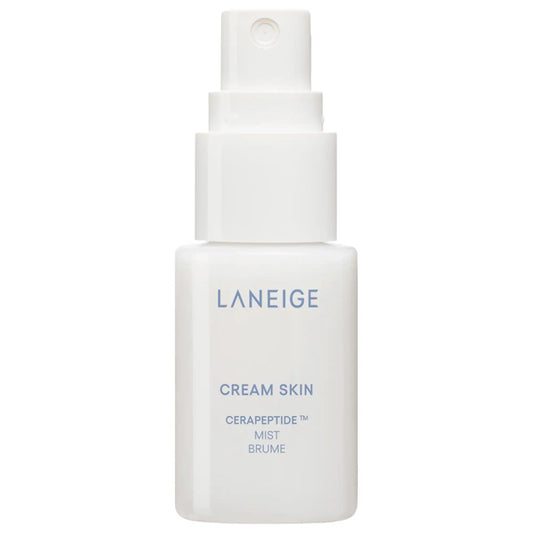 LANEIGE Mini Cream Skin Toner & Moisturizer: Peptide + Ceramide Liquid for Deep Hydration, Glass Skin & Firmness - Korean Skincare