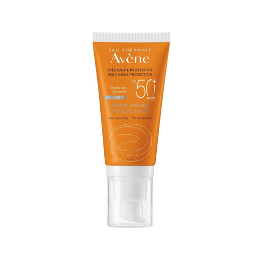 Avene Anti-Aging SPF 50+ Sunscreen - Protects Against UVB Rays, Reduces Fine Lines & Wrinkles - 1.69 fl oz