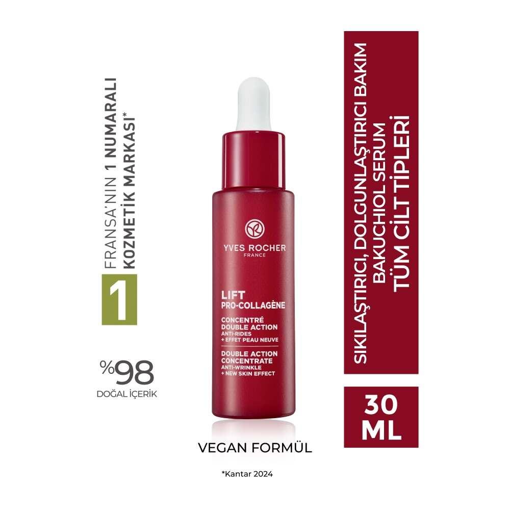Lift Pro Collagene Bakuchiol (Bitkisel Retinol) Serum - Anti-Aging, Firming & Hydrating
