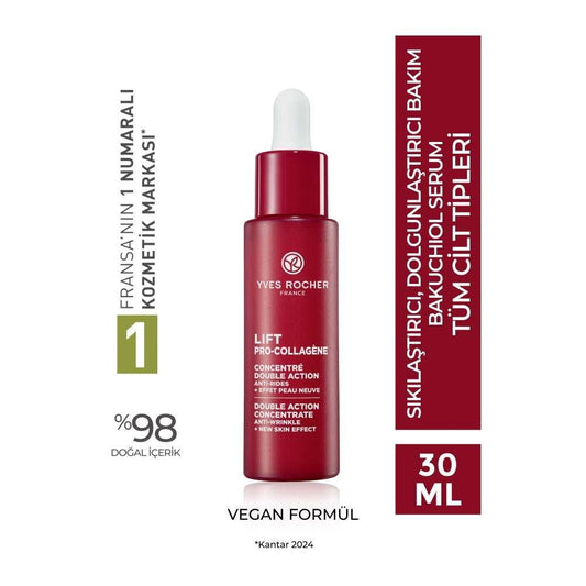 Lift Pro Collagene Bakuchiol (Bitkisel Retinol) Serum - Anti-Aging, Firming & Hydrating