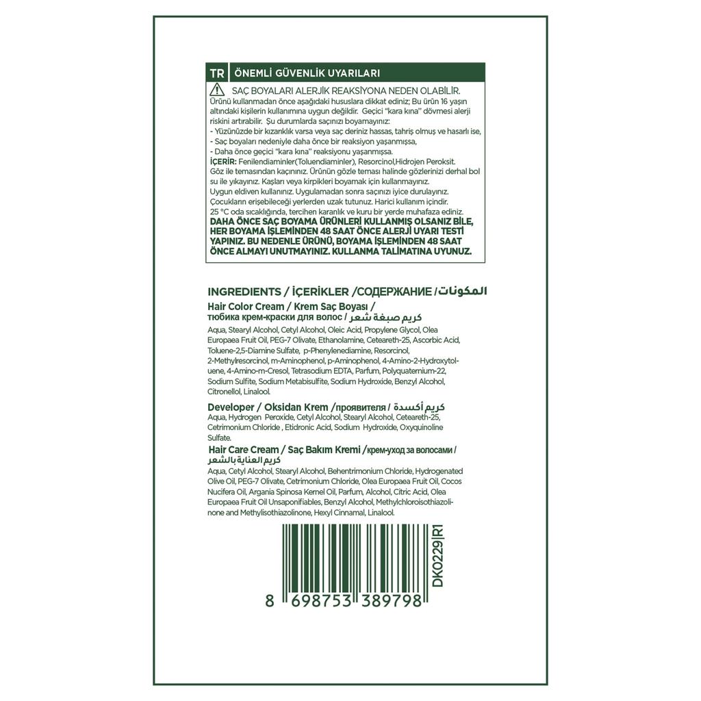 Sea Color Hair Dye 6.7 Brown