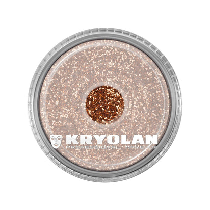 Kryolan Polyester Glimmer Medium Copper Glitter 4g