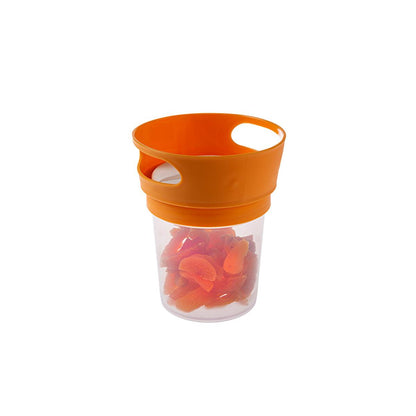 Babyjem Spill-Proof Baby Snack Container: Antibacterial Toddler Snack Holder, Travel Friendly No Spill Snack Cup - Perfect for On-the-Go, Minimizes Mess, Easy for Small Hands
