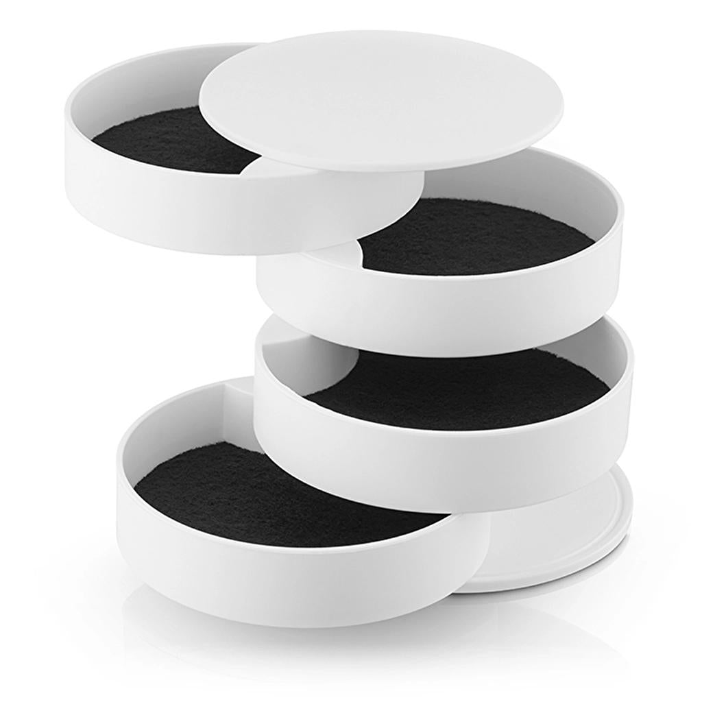 Eklips Jewelry Organizer with Multi-Compartment Storage