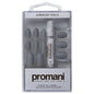 Promani Matte Anthracite Grey False Nails Kit 24 pcs