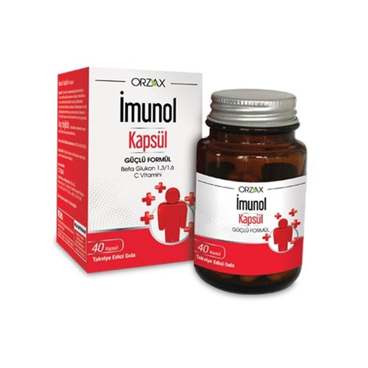 _munol - Immune Boosting Dietary Supplement with Beta Glukan and Vitamin C - 40 Capsules