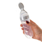 Babyjem Baby Squeeze Spoon - BPA-Free, One-Handed Feeding, Silicone Baby Feeding Utensils, Baby Feeding Accessories, Baby Feeding Spoon