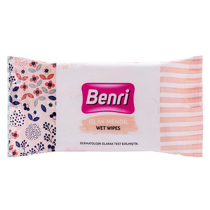 Benri Wet Wipes Gentle Cleansing Triple Pack 3x15 Count