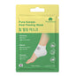 Pure Korean Heel Peeling Mask: Exfoliate Dry, Cracked Feet for Soft, Smooth Heels - Dead Skin Remover Foot Treatment with Papaya & Lemon Extracts
