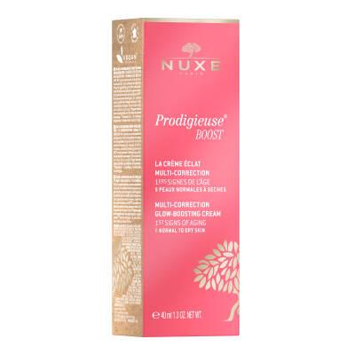 Nuxe Creme Prodigieuse Boost Multi-Correction Silky Cream - Natural Anti-Aging Hydrating Cream for Normal to Dry Skin