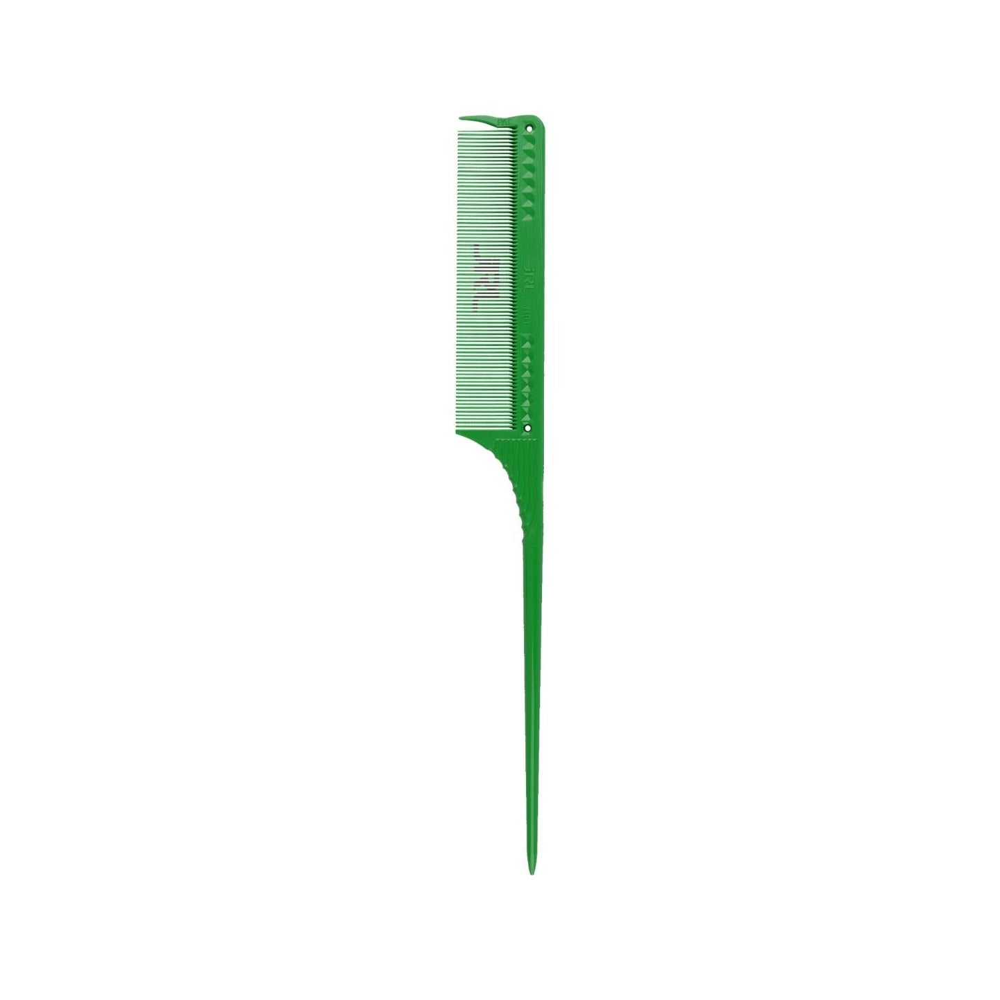 JRL Professional J101 Fine Tooth Teasing Comb Green