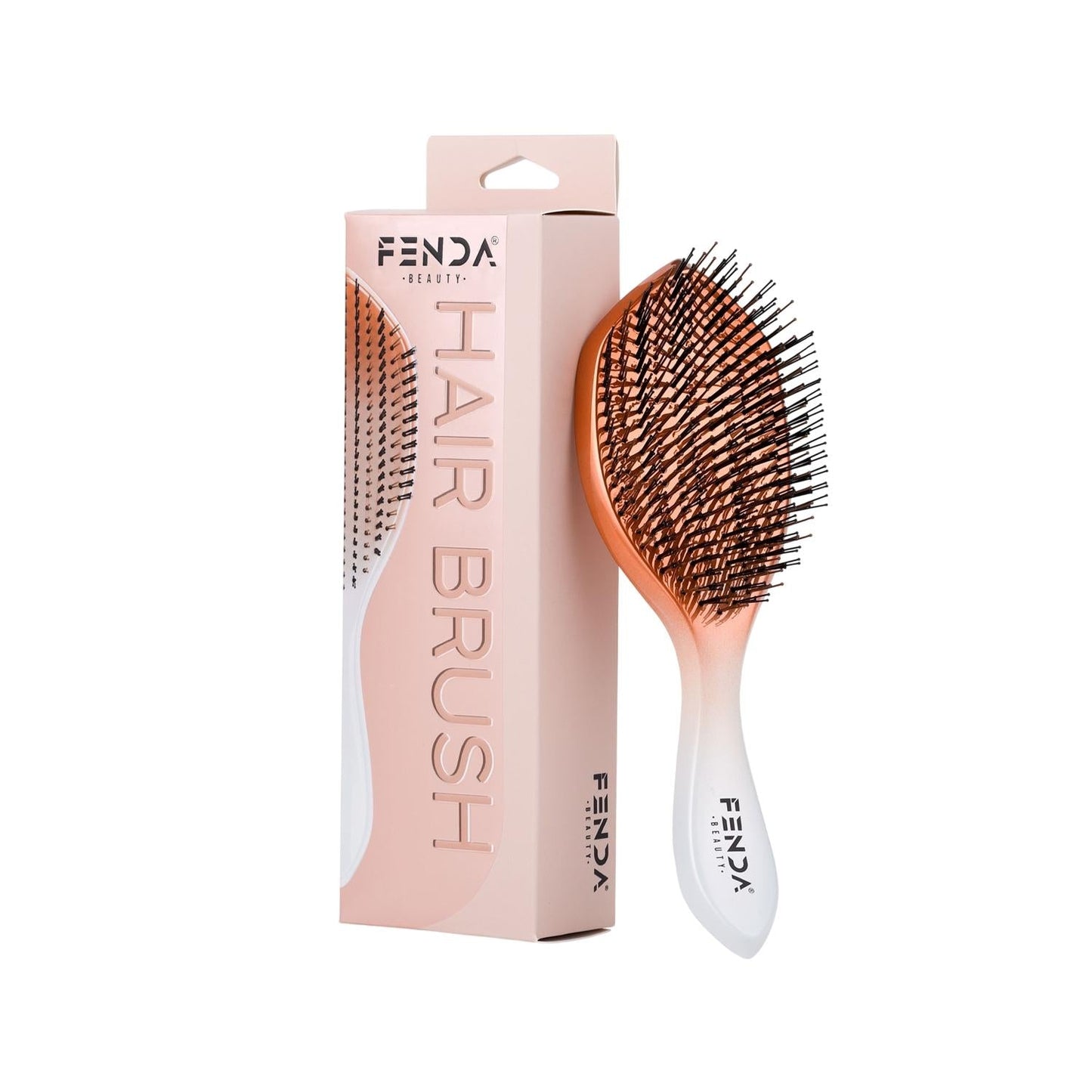 Fenda Supernova Coral 4 Pin Professional Wide Hair Brush