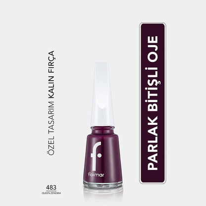 Flormar Nail Enamel 483 Queen Zenobia High Pigment