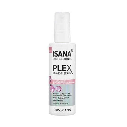 Isana Professional Plex Hair Serum - Nourishing & Repairing Formula with Heat Protection up to 200°C