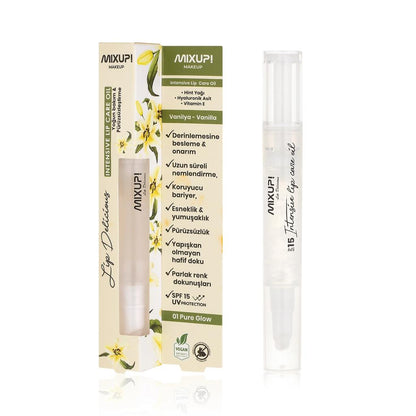 Mixup! Lip Delicious Oil Pen 01 Pure Glow Hydrating Lip Oil