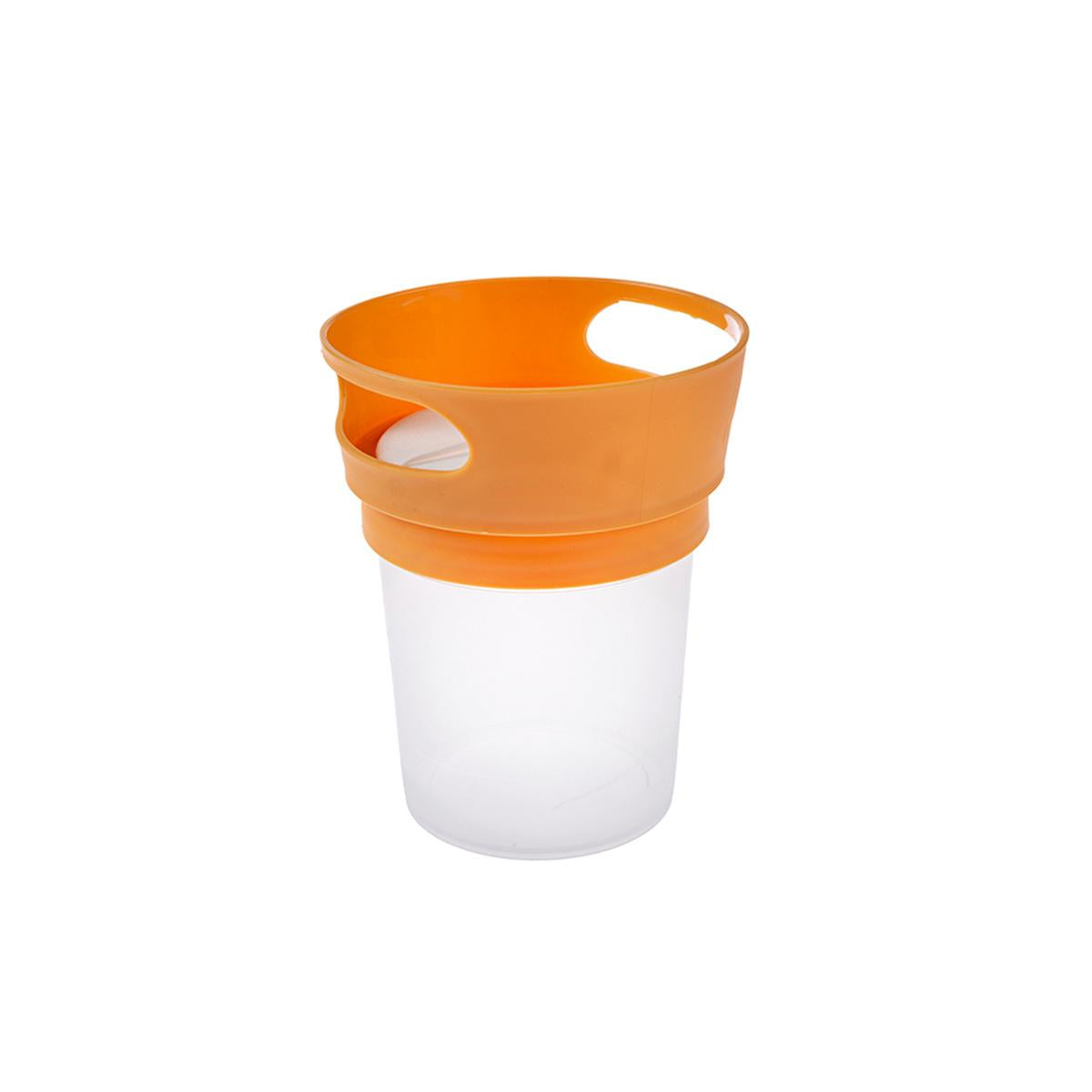 Babyjem Spill-Proof Baby Snack Container: Antibacterial Toddler Snack Holder, Travel Friendly No Spill Snack Cup - Perfect for On-the-Go, Minimizes Mess, Easy for Small Hands