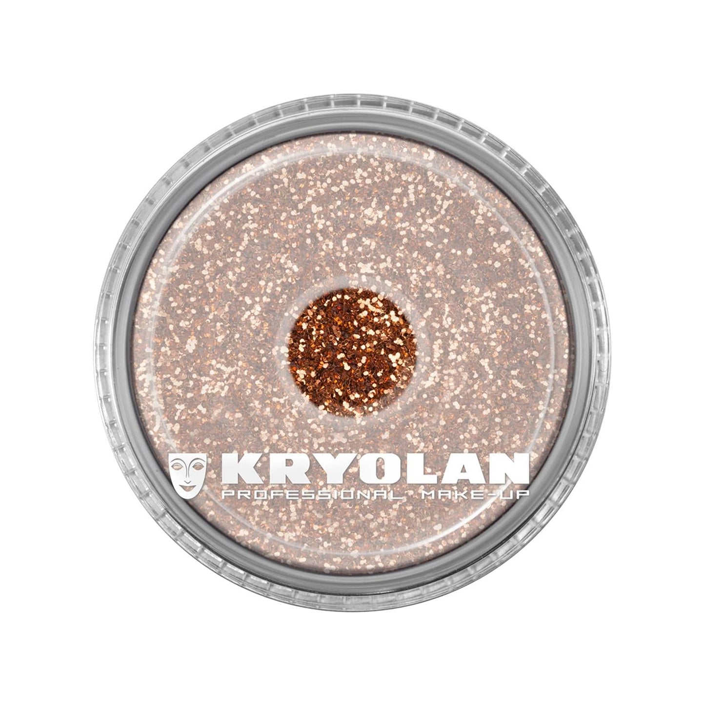 Kryolan Polyester Glimmer Medium Copper Glitter 4g