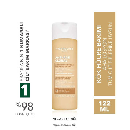 Anti Age Global AHA Lotion with Plant Stem Cells 200ml