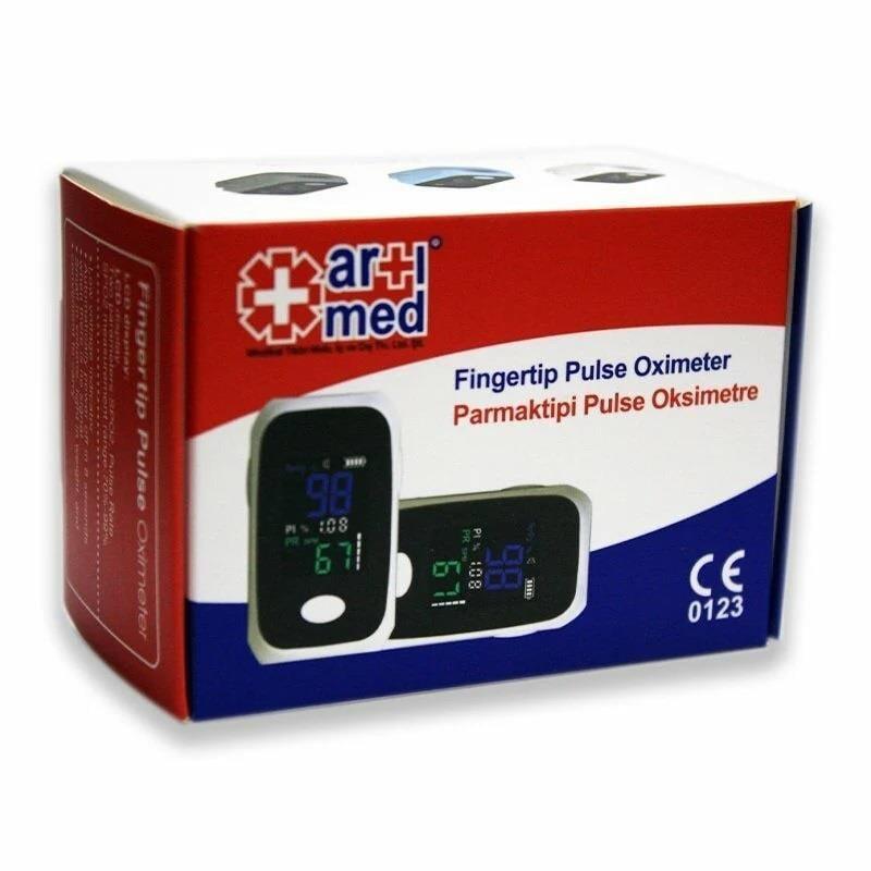 Fingertip Pulse Oximeter Portable Oxygen Monitor