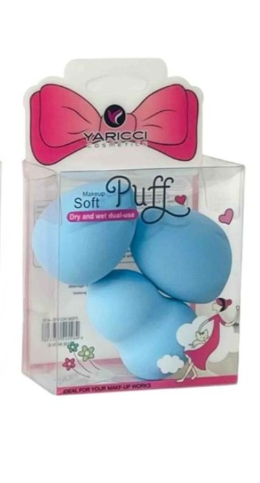 Yaricci 3-Piece Makeup Sponge Set for Flawless Blending