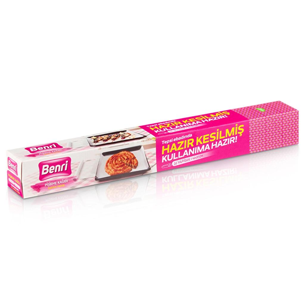 Benri Non-Stick Baking Paper Sheets for Easy Cleanup 16-Pack