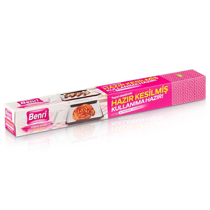 Benri Non-Stick Baking Paper Sheets for Easy Cleanup 16-Pack