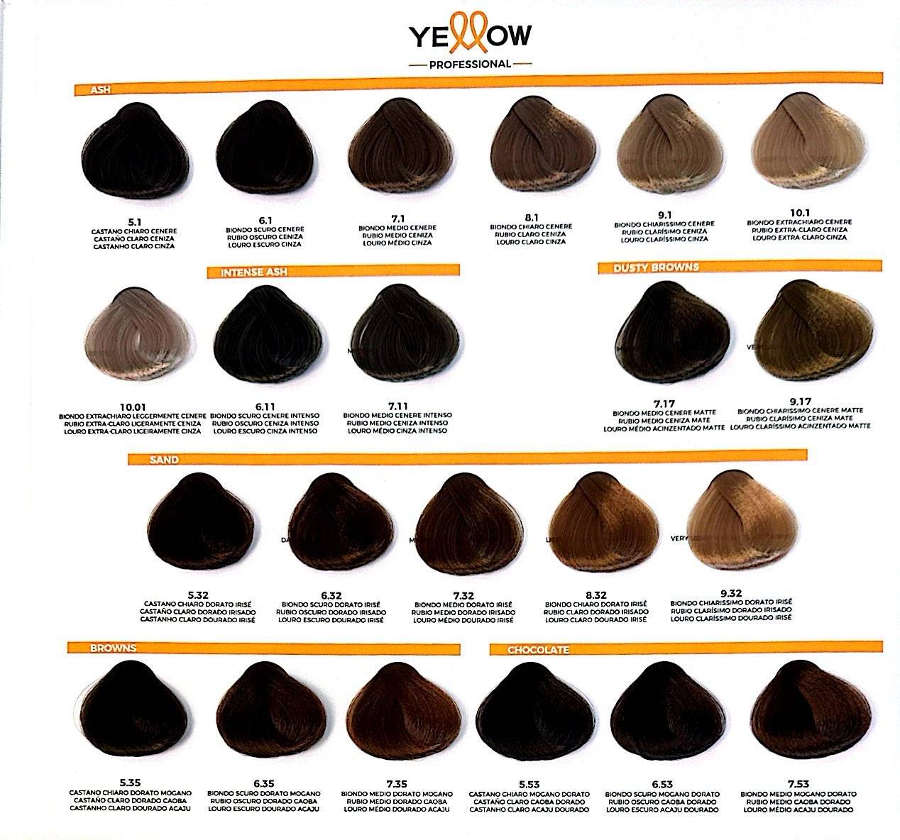 Alfaparf Milano Yellow Permanent Hair Color Dye - Choose Color