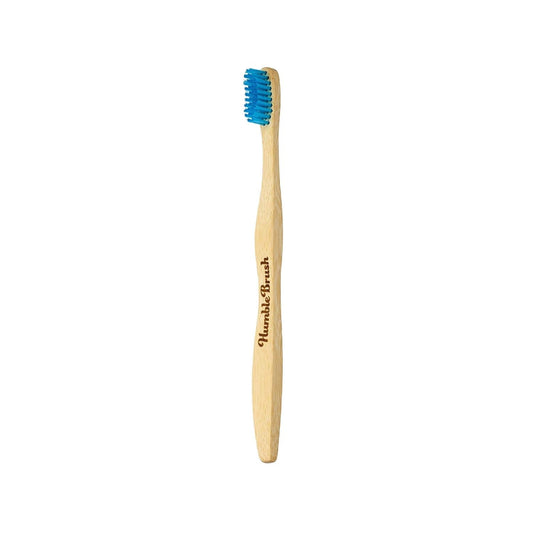 Humble Adult Manual Toothbrush Medium Bristle Softness Blue - Effective Oral Hygiene for Health-Conscious Consumers