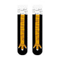 Carnaval Chicken Leg Crew Socks Novelty Graphic Knit 1 Pair