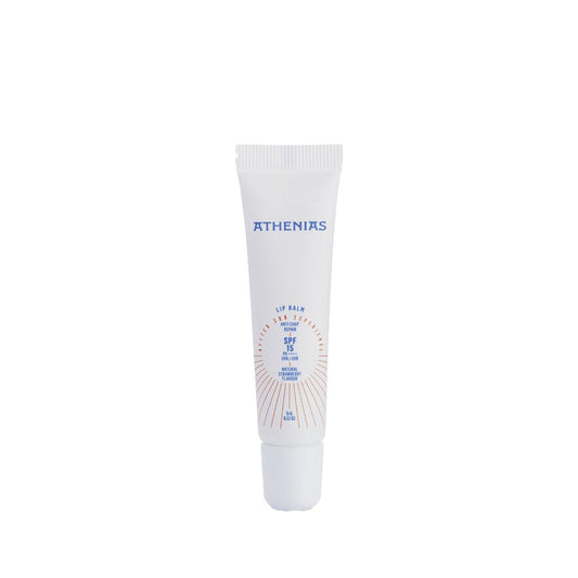 Athenias Lip Balm SPF15 - Moisturizing & Protective Lip Care with SPF15 Sun Protection