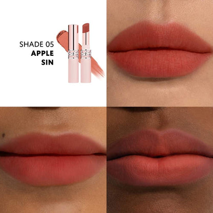 YSL Lovenude Lip Blusher 05 Apple Sin Matte Lipstick